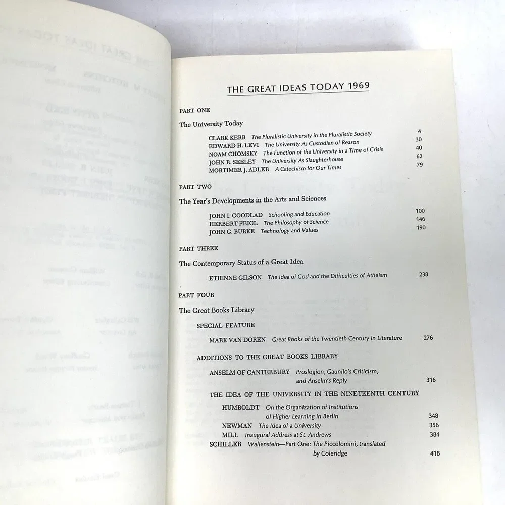 The Great Ideas Today 1969 by William Benton‎ Hardcover First Edition 1969